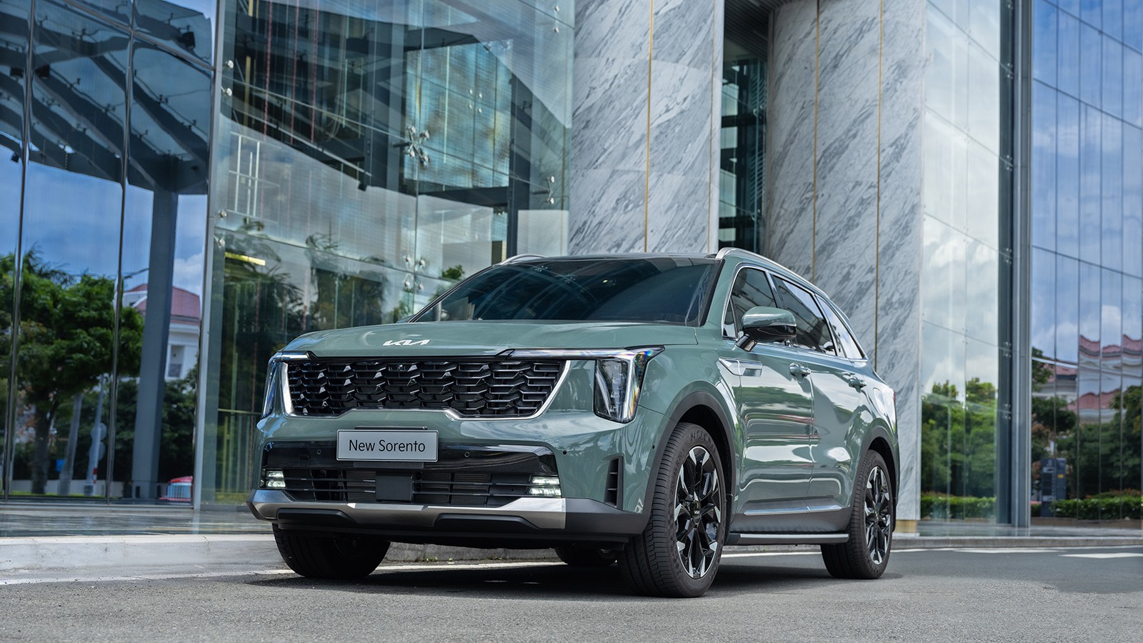 KIA New Sorento 13 KIA New Sorento kia sorento xanh 01 KIA New Sorento