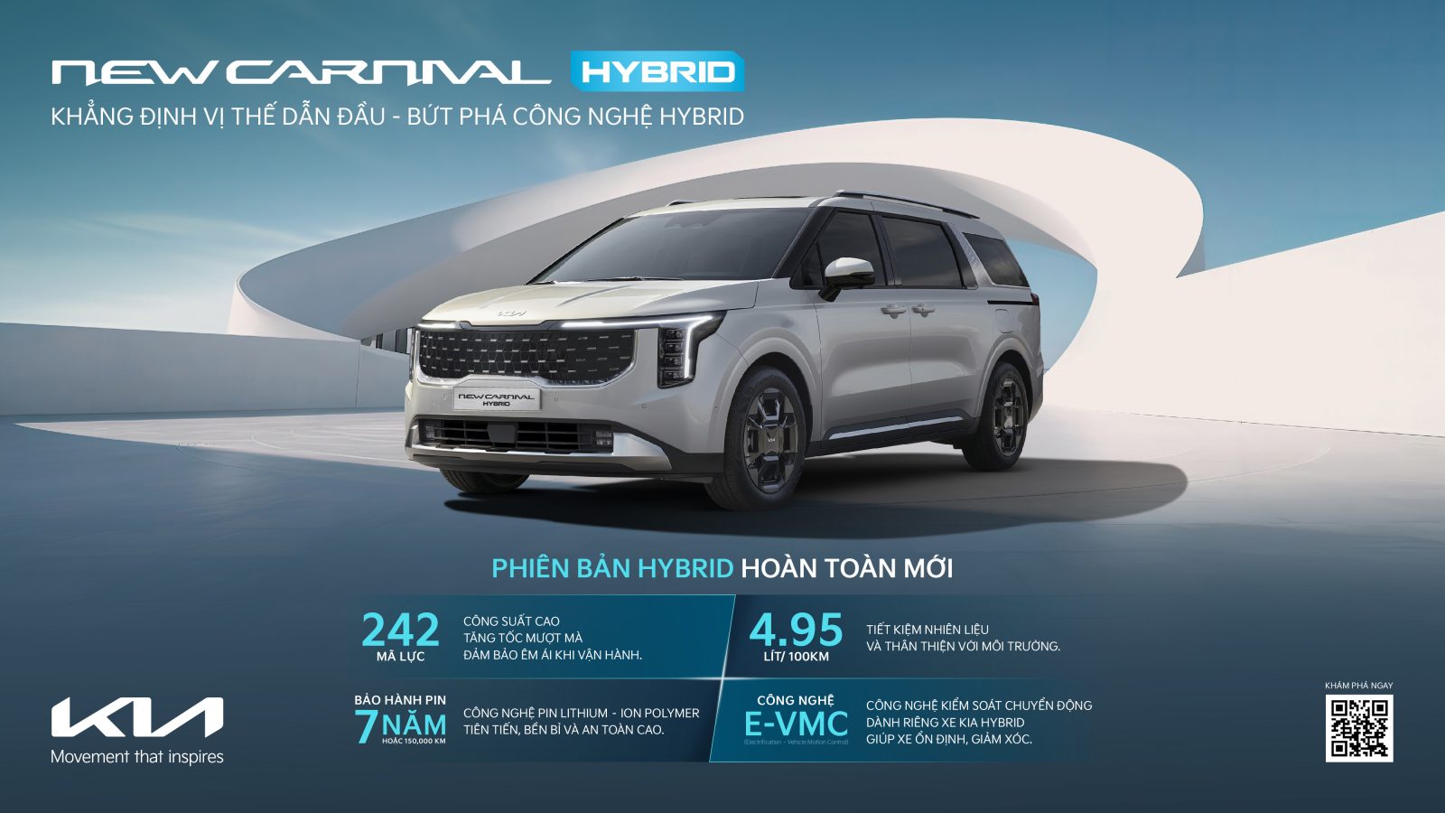 kv new carnival hybrid mainbanner THACO AUTO GIỚI THIỆU KIA NEW CARNIVAL HYBRID – KHẲNG ĐỊNH VỊ THẾ TIÊN PHONG, BỨT PHÁ VỚI CÔNG NGHỆ XANH HYBRID