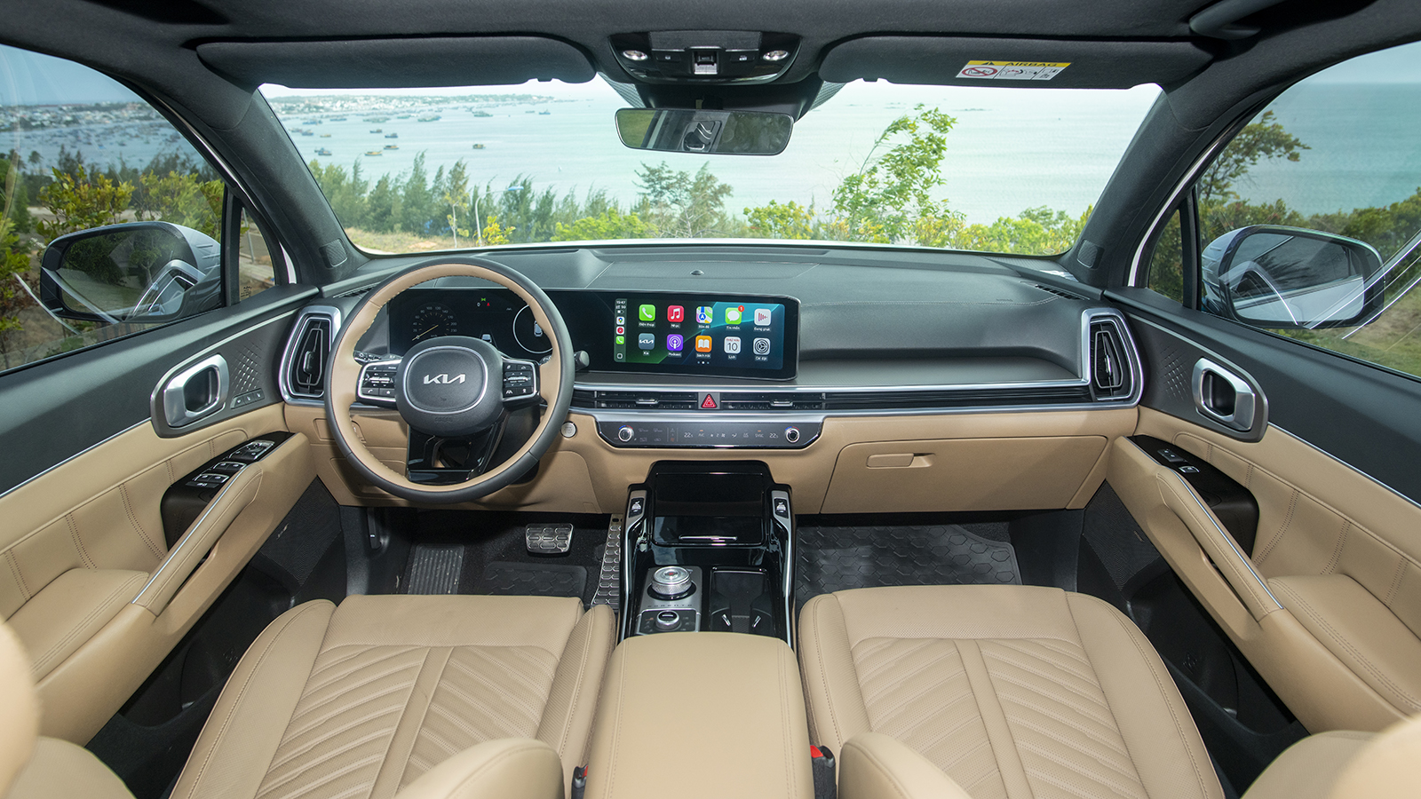 sorento signature noithat web 1 New Sorento 2025 – SUV 7 chỗ cao cấp, thiết kế mới và công nghệ vượt trội